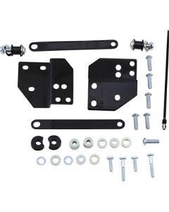 Cobra USA Detachable Tour Pack Rack Front Mounting Kit Two-Up Harley FLH/T 97-08