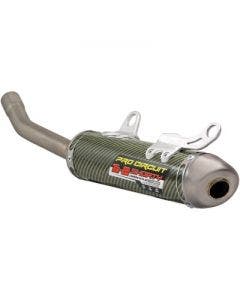 Pro Circuit Ti-2 Silencer Carbon Titanium Muffler Exhaust Honda CR250R 92-96