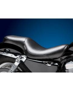 Le Pera LF-846 Black Smooth Silhouette 2-Up Seat 3.3 Gal Tank Harley XL 10-Up