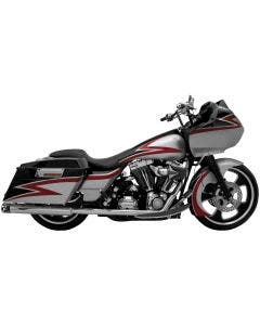 SuperTrapp Kerker 168-71574 Chrome 2-into-2 True Dual Headpipes 86-08 Harley FL