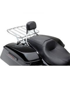 Cobra USA 602-2800 Big Ass Detachable Flat Luggage Rack Chrome Harley FLH 14-20