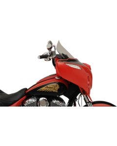 Klock Werks Short 14" Clear Flare Windshield Indian Chieftain & Roadmaster 14-19