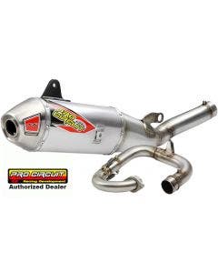 Pro Circuit T-6 Stainless Exhaust System w Arrestor '19 Yamaha YZ250F 0131925G