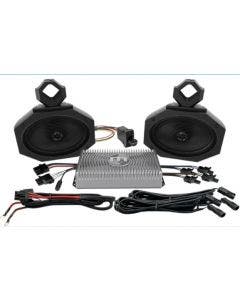 Hogtunes Metrix Audio UTV Element Series 150 Watt Bluetooth Amp & Speaker Kit