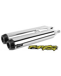 Buy Two Brothers 005-4140499D Chrome Gen II 2-Into-1 Full System 15-17 Softail 597718 fatbob fatboy breakout fat tire wide exhaust harley davidson from Eastern Performance Cycles. Great prices and free shipping!