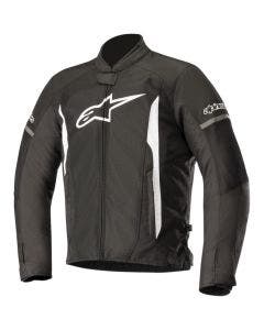 Buy Alpinestars Black White T-FASTER Air Textile Motorcycle Street Jacket S-4XL 3303618-12 SUMMER race street protection protective gear black red yellow hi viz out from Eastern Performance Cycles. Great prices and free shipping!