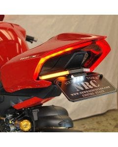 New Rage Cycles V4-FE Fender Eliminator Kit w/ LED Lights '18 Ducati Panigale V4