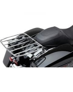 Cobra USA 602-2801 Big Ass Detachable Flat Luggage Rack Chrome Harley FLH 97-06