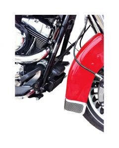 Jagg Black Horizonal Low Mount 10 Row Fan Assisted Oil Cooler Kit Harley 09-13