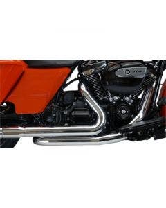 Khrome Werks 200420 Chrome Aggressor X-Over Headpipe Harley FL Touring 17-Up M8