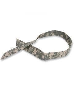 Hyperkewl Tie-On Evaporative Cooling Neckband Motorcycle Summer Camo ACU