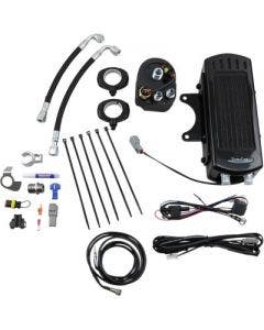 UltraCool SMD-1G Oil Cooler & Fan Kit 3.0 Side Mount Harley Dyna 93-17