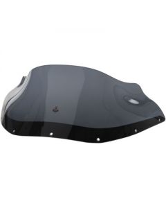 Klock Werks Dark Smoke 9" Flare Windshield for Harley Dyna Low Rider FXR Police