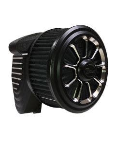 Thundermax Ballistic 9-Spoke Air Cleaner Matte Black Harley Touring 17-21