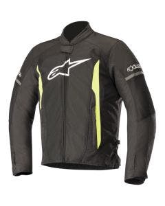 Buy Alpinestars Black Hi Viz T-FASTER Air Textile Motorcycle Street Jacket S-4XL 3303618-155 SUMMER race street protection protective gear black red yellow hi viz out from Eastern Performance Cycles. Great prices and free shipping!