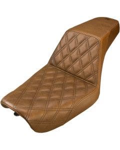 Saddlemen 804-04-172BR Brown Step Up LS Seat 04-05 Harley Dyna FXD 0803-0571 08030571