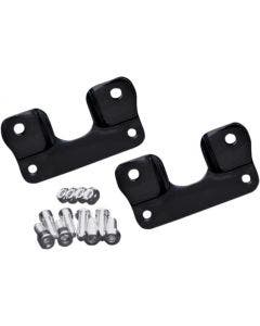 Covingtons Black Front Fender Brackets Adapters for 21" Wheel 14-17 Harley FLH