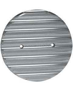 Arlen Ness Chrome Finned 2 Hole Derby Cover Indian w/ 111" Thunderstroke Engine