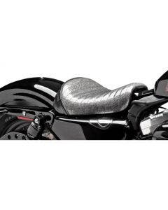 Le Pera Charcoal Metalflake Bare Bones Solo Seat Harley XL W/ 4.5 Gallon Tank