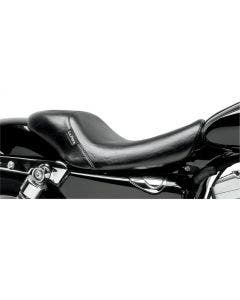 Le Pera Bare Bones Series Black Smooth Solo Seat 4 Harley 07-09 XL W/4.5 Gal Tank