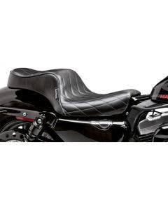 Le Pera Diamond Pleated LK-026 DM Cherokee 2 Up Seat Harley XL 04-06 10-17