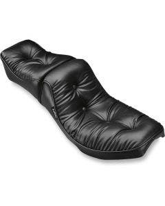 Le Pera L-132 Regal Plush Pillow 2 Up Seat Harley Big Twin FX FL FLH 64-84