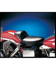 Le Pera L-822 Smooth Black Daytona Sport Solo Seat Harley 64-84 Big Twin