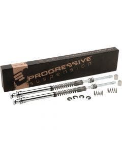 Progressive Monotube Fork Cartridge Lowering Kit for Harley 84-96 Touring FLH/T