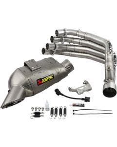 Akrapovic S-H6R11-AFT Exhaust Steel Titanium 14-19 Honda CBR650F