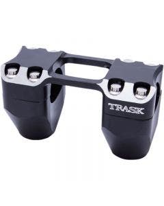 Trask Assault Series Reverse Cut 2" Rise 1 1/4" Handlebar Risers Harley & Custom