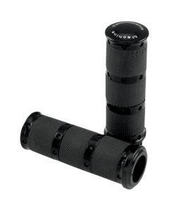 Performance Machine PM X-Large Black Contour Renthal Hand Grips Cable 84-17