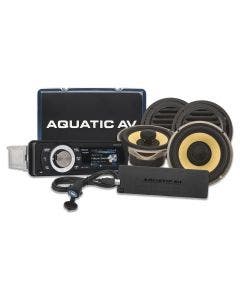 Aquatic AQ-UHP-2 Ultra Harley Package Complete Audio System FLH/T 98-13