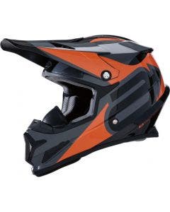 Arctiva Black & Orange Rise Summit Full Face Snowmobile Helmet XS-2X