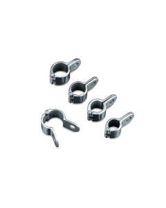 Kuryakyn 1000 Chrome 1-1/4" Magnum Quick Clamps Pair Harley & Metric Engine Guard