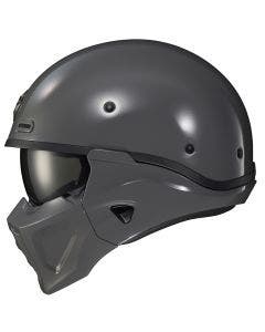 Scorpion Covert X Solid Cement Grey Motorcycle Full Face Helmet SM-2XL