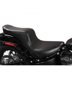 Le Pera LYB-020 Black Cherokee 2-Up Seat Smooth Harley Softail M8 FXB FLF 18-20