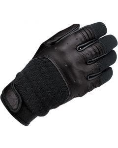 Biltwell Bantam Heavy Duty Black Leather Riding Gloves (XS-2XL) 