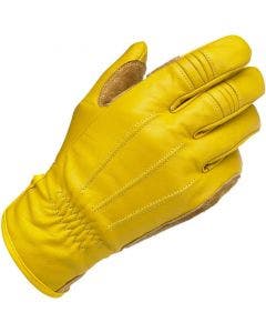 Biltwell Heavy Duty Gold Leather Work Gloves (XS-2XL) 