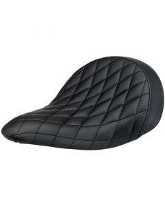 Biltwell 4002-101 Black Diamond Stitch Slimline Motorcycle Seat Custom Universal