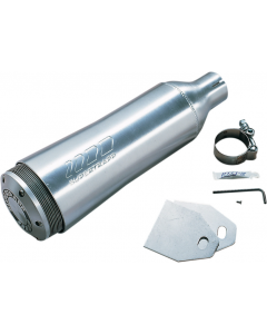 SuperTrapp 4" Aluminum Universal Slip-On Muffler 1.75" Inlet 412-17500 4MCU-1750