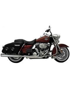 SuperTrapp Kerker 140-78226 Chrome Stout CVO 4" Slip On Mufflers 10-16 Harley FL 1801-0521 18010521 electra road street glide king