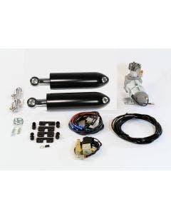 AirFX BK-HD-DN17-B-1 Black Rear Air Ride Suspension Kit 05-17 Harley Dyna