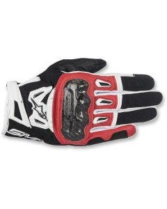 Purchase Alpinestars SMX-2 Air Carbon v2 Black Red White Leather Motorcycle Gloves S-3XL 3567717-132 3301 from Eastern Performance Cycles. Great prices and free shipping