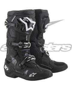 Alpinestars Black Tech 10 DHCP Off Road MX Dirt Bike Boots (7-14)