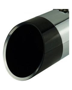 Khrome Werks 200714P 4.5" Black Edge End Cap Replacement HP Plus Muffler Tip