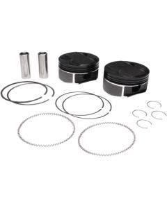 Wiseco K2784 Black Edition Piston Kit 3.937" 107 Milwaukee Eight Harley 17-Up