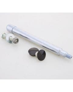 Fat Bagger Inc 1" Smooth Black Flush Mount Hidden Axle 00-07 Touring Baggers