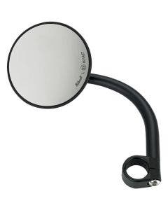 Biltwell 6503-578-131 Black 4" Round Utility Mirrors Clamp-On 7/8" Bars Metric