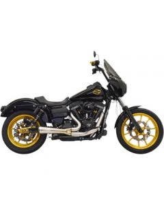 Bassani 1D6SS Road Rage Ripper 2:1 Exhaust System Stainless Harley Dyna 93-17