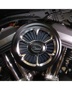 Thundermax Ballistic Dagger Air Cleaner Matte Black Harley Dyna Softail 06-17